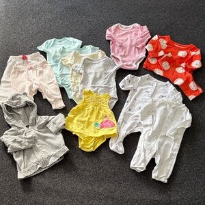 Baby Clothing Set 13 pieces newborn to 3 months